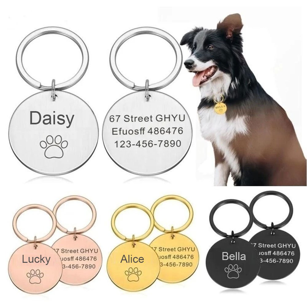 placa circular personalizada para mascota meowtags 3 Placa circular personalizada para mascota - MeowTags 3